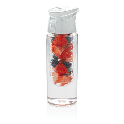 XD COLLECTION Verschließbare Aromaflasche, 700 ml, transparent/weiß XD COLLECTION Verschließbare Aromaflasche, 700 ml, transparent/weiß
