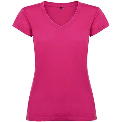 Victoria T-Shirt mit V-Ausschnitt für Damen, Rossette, S