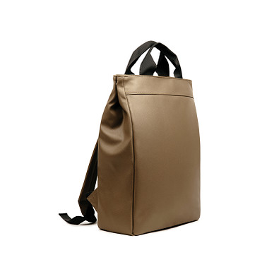 VINGA Bermond Rucksack aus RCS recyceltem PU, braun