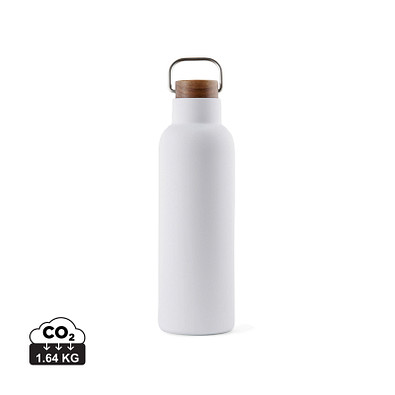 VINGA Ciro RCS recycelte Vakuumflasche 800ml, weiß