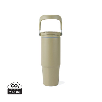 VINGA Eos Trek 880ml Flasche aus RCS rec. Stainless-Steel, grün, grün
