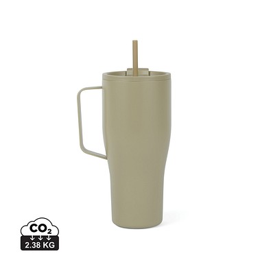 VINGA Eos Voyager 800ml Flasche aus RCS rec. Stainless-Steel, grün, grün