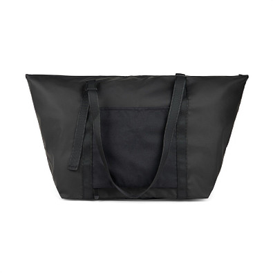 VINGA Livorno Wochenendtasche aus GRS recyceltem Polyester, schwarz