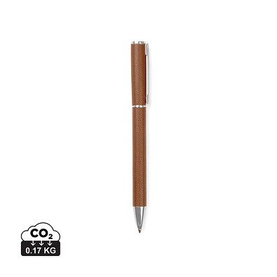VINGA Timo Stift aus RCS recyceltem Aluminium, braun