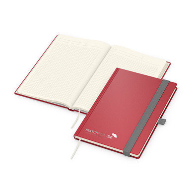 Geiger-Notes Vision-Book Creme A5 Bestseller, inkl. Silberprägung, rot