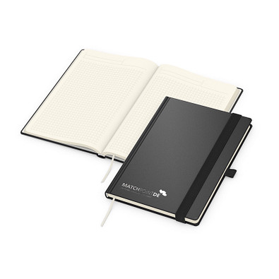 Geiger-Notes Vision-Book Creme A5 Bestseller, inkl. Silberprägung, schwarz