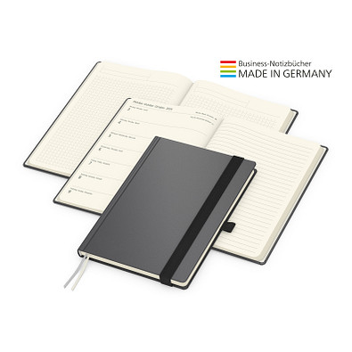 Geiger-Notes Vision-Hybrid Creme Bestseller Notizbuch inkl. Siebdruck-Digital