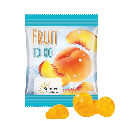 Trolli Vitamin Fruchtgummi Minitüte, inkl. Druck, weiße Folie