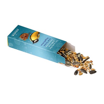Vogelfutter-Box, 1-seit. Druck