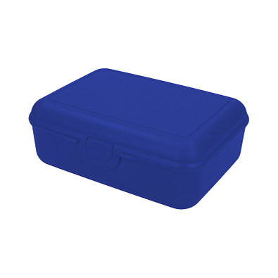 Vorratsdose School-Box deluxe, ohne Trennschale, standard-blau PP