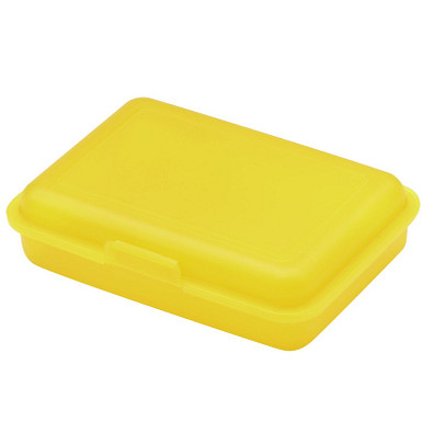 Vorratsdose School-Box Junior, trend-gelb PP