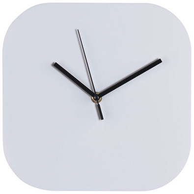 Wanduhr mit Allover-Ziffernblatt Bel Air,weiss