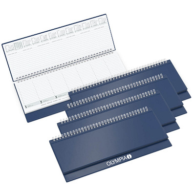 Werbe-Set: 60 Querkalender Boss 2022, blau, inkl. Druck Werbe-Set: 60 Querkalender Boss 2022, blau, inkl. Druck