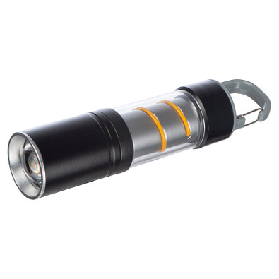 Wiederaufladbare Taschenlampe Tulsa,schwarz