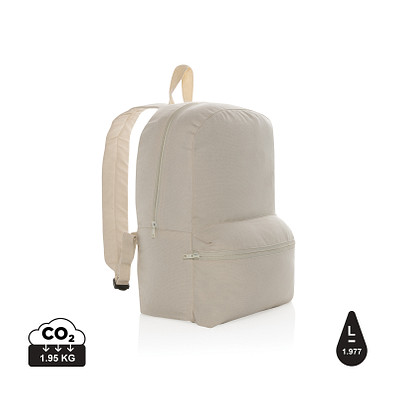 XD COLLECTION Impact Aware™ 285g/m² rCanvas-Rucksack, ungefärbt, off white