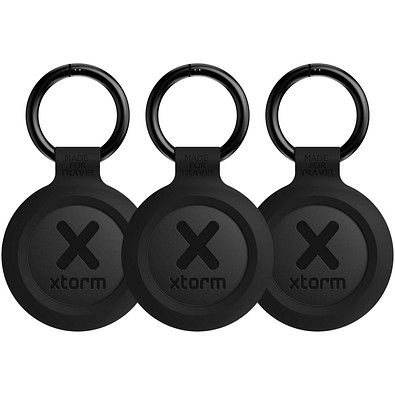 Xtorm XTAG2A wasserfeste Reise-Smart-Tags, 3er Set, kohle