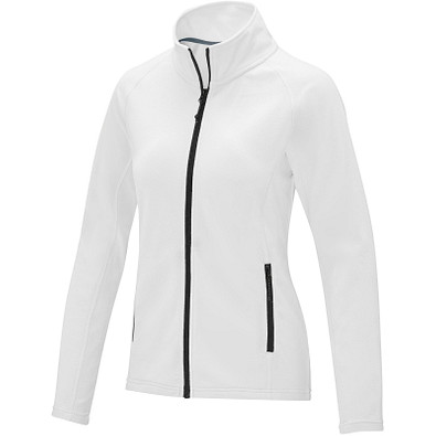 Zelus Fleecejacke für Damen, weiß,  L