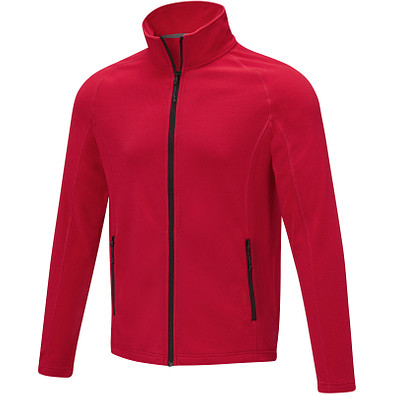 Zelus Fleecejacke für Herren, rot,  L