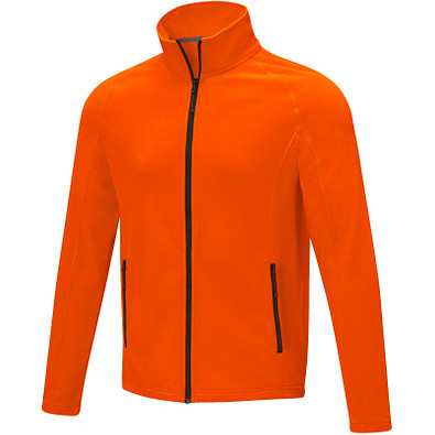 Zelus Fleecejacke für Herren, orange,  M