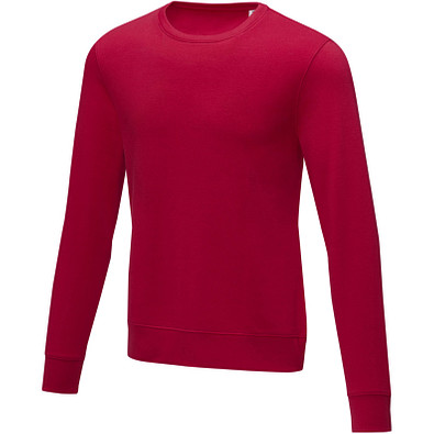 Zenon Sweater mit Rundhalsausschnitt für Herren, rot, S