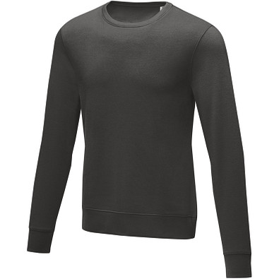 Zenon Sweater mit Rundhalsausschnitt für Herren, storm grey, XXL