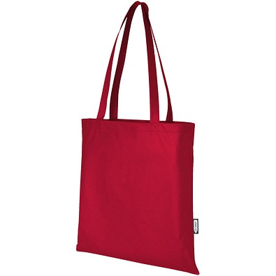 Zeus Non Woven große Tragetasche 6L aus GRS Recyclingmaterial 6 L, rot