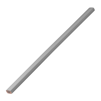 Zimmermannsbleistift, grau