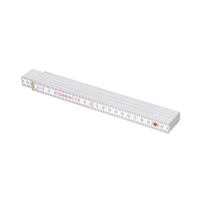 Zollstock Craft, Classic, 2m, weiss