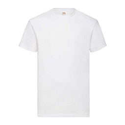 FRUIT OF THE LOOM® Unisex T-Shirt Valueweight T, weiß, L