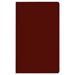 Taschenkalender Pocketdata RedLine mit geheftetem Kalendarium 2026, bordeaux