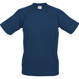 B&C Collection Unisex T-Shirt, dunkelblau, S