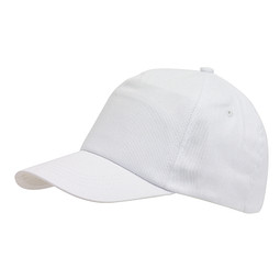 5-Panel-Cap FAVOURITE,weiß