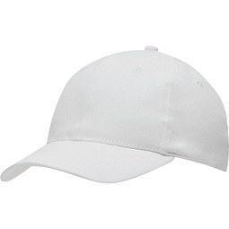 6-Panel-Baseball-Cap COTTURE,weiß