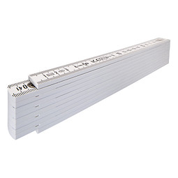 STABILA® Kunststoff-Zollstock, Serie 1100, weiß