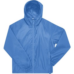 B&C Collection Unisex Windbreaker Jacke, hellblau, M