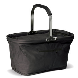 Einkaufskorb mit Kühlfunktion, Schwarz