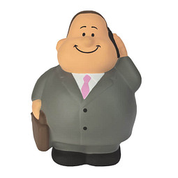 Herr Bert® Anti-Stress-Figuren Businessman Bert, grau