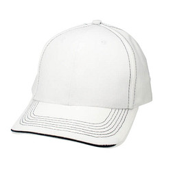 Sandwich-Cap Kontrast, Weiß/Navy