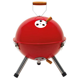 Mini-Kugelgrill, Rot