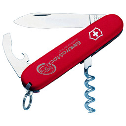 VICTORINOX Taschenmesser Waiter, 9 Funktionen, rot