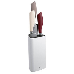 WMF Messerblock Elements Joy 4-teilig, weiß