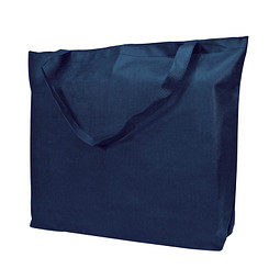 Joytex® Reissverschluss-Tasche Shopping-Time, dunkelblau