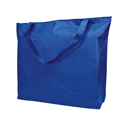 Joytex® Reissverschluss-Tasche Shopping-Time, blau