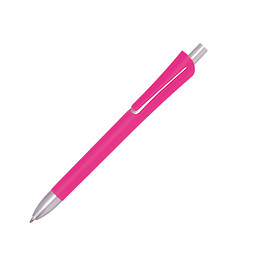 Kugelschreiber Bangkok, schwarze Mine, pink