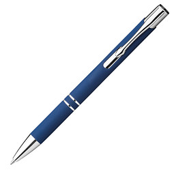 LANCE® Softtouch Metallkugelschreiber Santa Cruz, blaue Mine, mittelblau