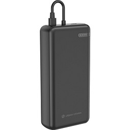 Urban Vitamin Menlo Park RCS rPlastik 20000 20W PD Powerbank, schwarz