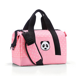 reisenthel® Reisetasche allrounder M kids, panda dots pink