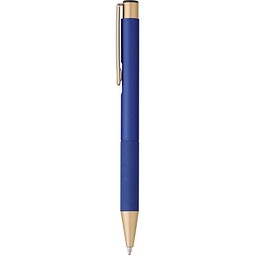 Aluminium-Kugelschreiber Remy, blaue Mine, Blau