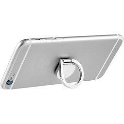 Aluminium-Ring  Telefonhalterung, silber
