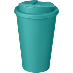 Americano® 350 ml Isolierbecher mit auslaufsicherem Schraubverschluss, aquablau